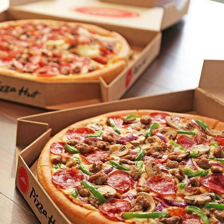 Pizza Hut menu with price list Jamaica