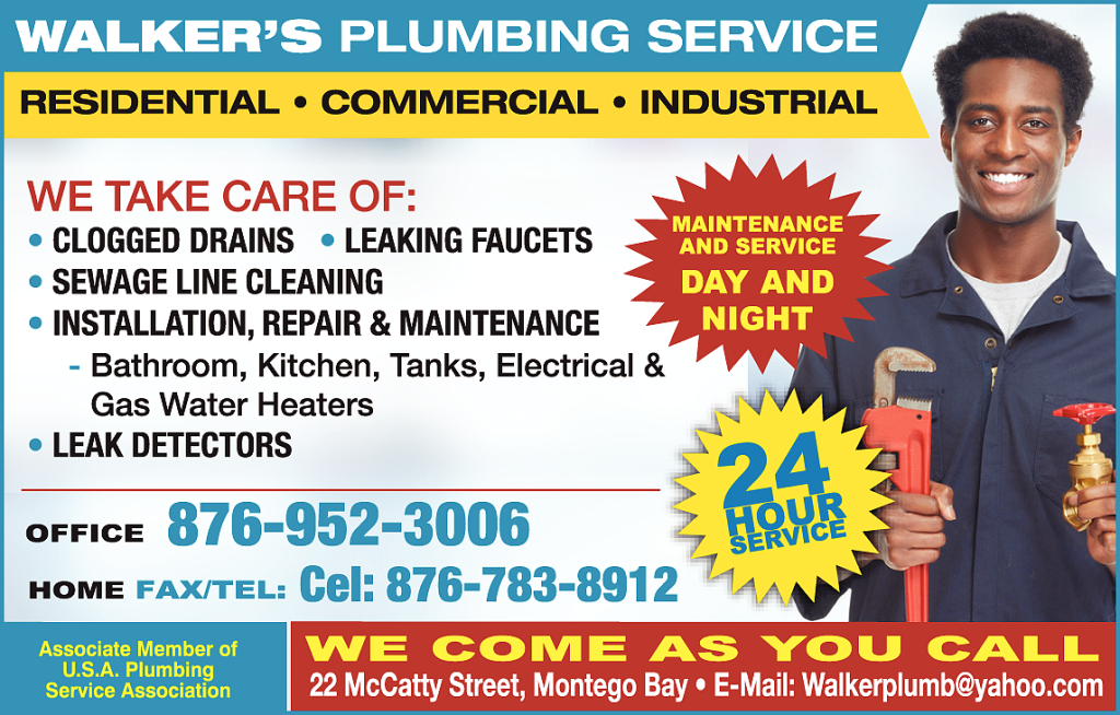 Walker's Plumbing Service - Plumbers in Montego Bay